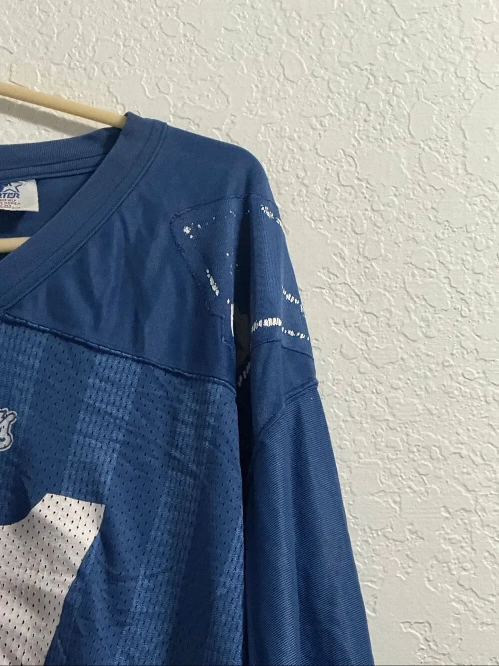 NFL Drew Bledsoe #11 New England Patriots Blue Jersey Men's Starter XL Size 52